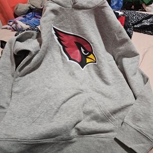 Fanatics Heather Gray Cardinals Hoodie